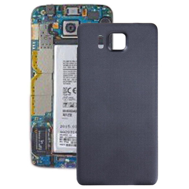 Battery Back Cover  for Galaxy Alpha / G850(Black)