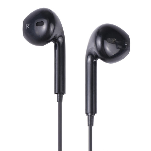 EarPods Wired Headphones Earbuds with Wired Control & Mic(Black)