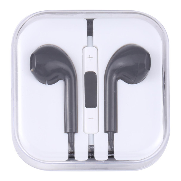 EarPods Wired Headphones Earbuds with Wired Control & Mic(Black)