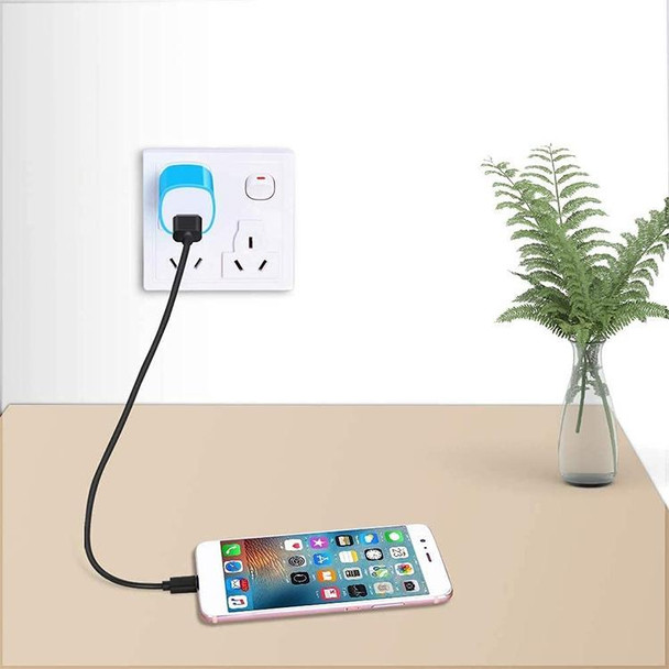 US Plug USB Charger, - iPad, iPhone, Galaxy, Huawei, Xiaomi, LG, HTC and Other Smart Phones, Rechargeable Devices(Purple)