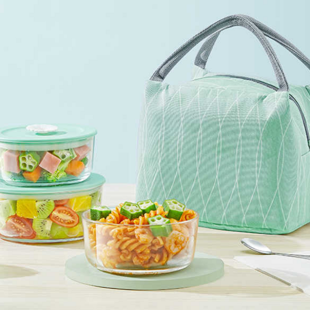 4 Piece Lunch Set with Cooler Bag