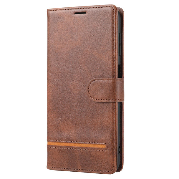 Samsung Galaxy S10 Classic Wallet Flip Leather Phone Case(Brown)