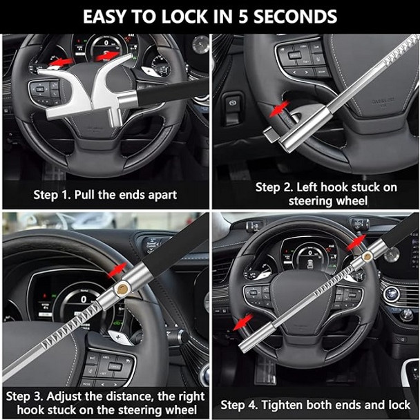 Car Security Steering Wheel Lock