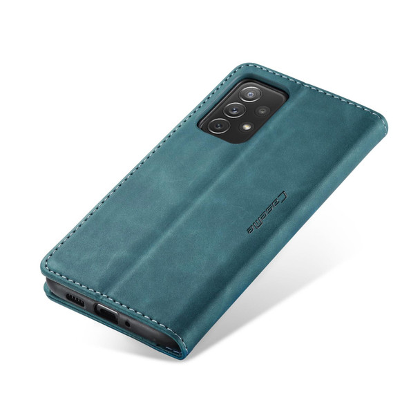 Samsung Galaxy A73 5G CaseMe 013 Multifunctional Horizontal Flip Leather Phone Case(Blue)