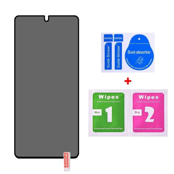 25 PCS Full Cover Anti-peeping Tempered Glass Film - Samsung Galaxy S20 FE