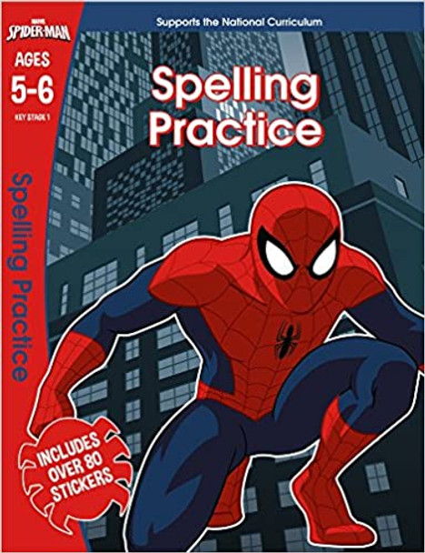 Spider-Man: Spelling Practice, Ages 5-6