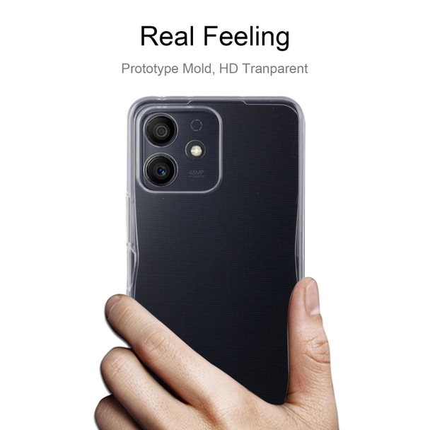 Honor Play6T Pro 0.75mm Ultra-thin Transparent TPU Phone Case