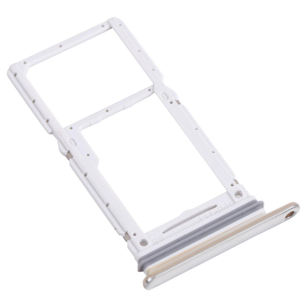 Original SIM Card Tray + SIM Card Tray / Micro SD Card Tray for Samsung Galaxy A73 5G SM-A736B(White)