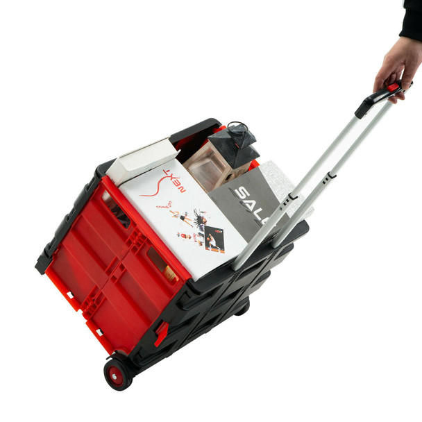 Collapsible Trolley with Wheels