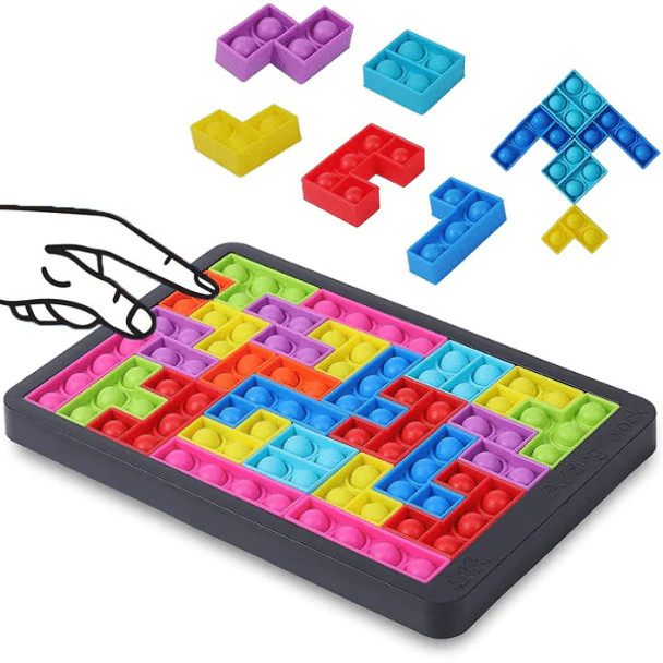 27 Piece Pop It Puzzle Set