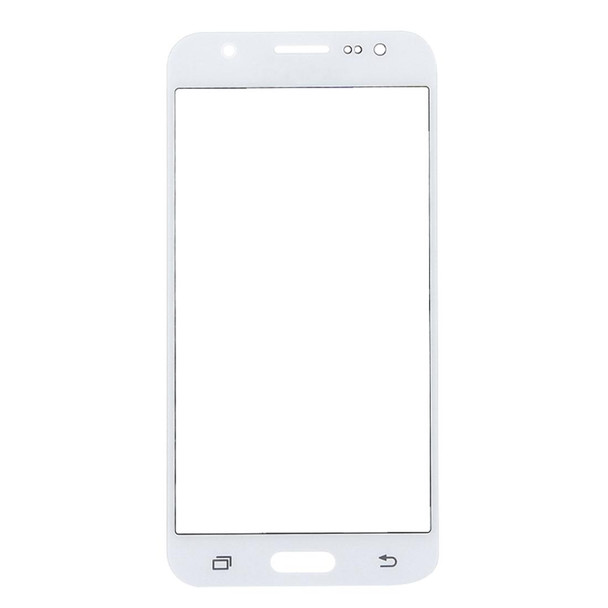 Front Screen Outer Glass Lens for Galaxy J7 / J700(White)