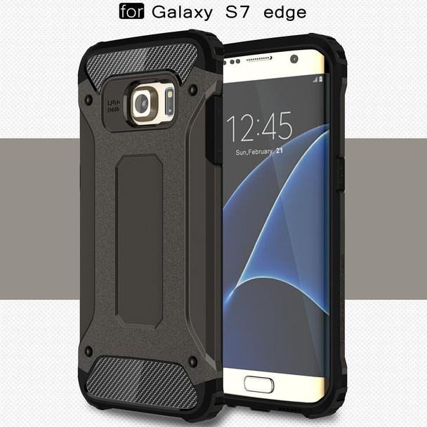 Galaxy S7 Edge / G935 Tough Armor TPU + PC Combination Case (Black)