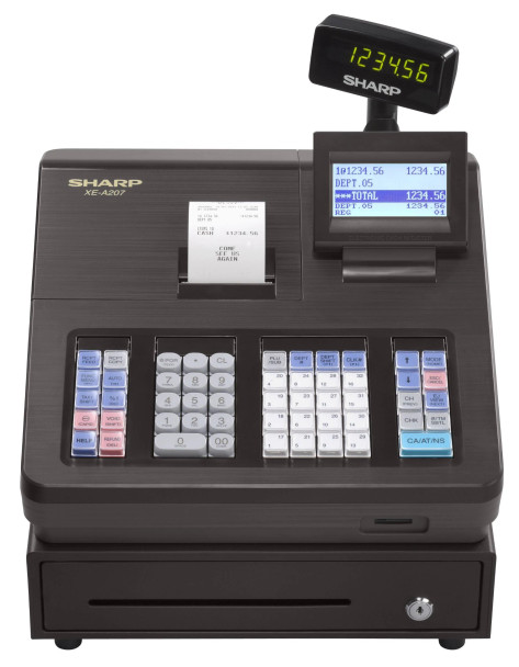 Sharp XE-A207B Cash register