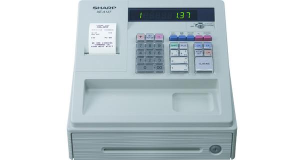 Sharp XE-A137-WH Cash register