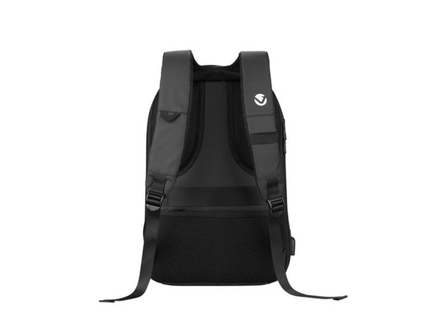 Volkano Refine 15.6â€ Laptop Backpack Blk/Charc