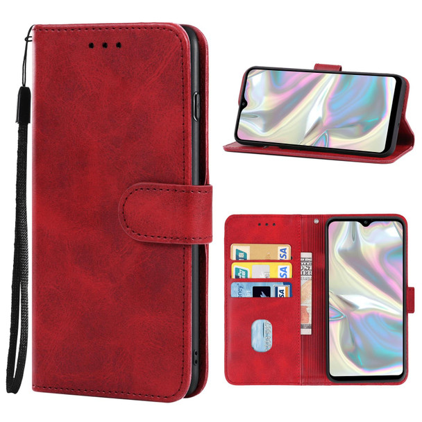 Leather Phone Case - Samsung Galaxy A70e(Red)