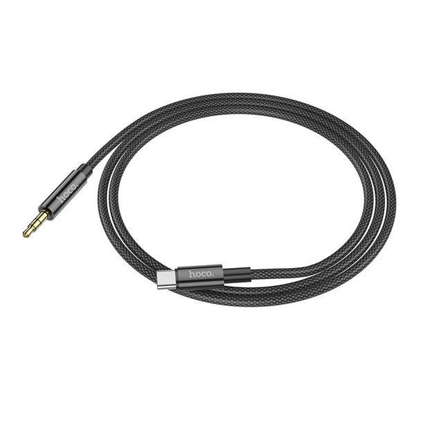 hoco UPA19 Type-C / USB-C Digital Audio Conversion Cable, Length: 1m(Black)