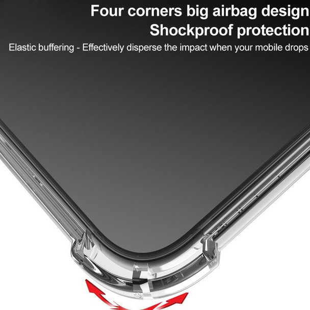 Samsung Galaxy Z Flip3 5G IMAK UX-9 Series Transparent Shockproof Acrylic + TPU Phone Protective Case