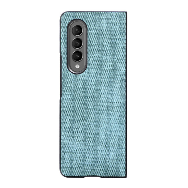 Samsung Galaxy Z Fold3 5G Brugg Texture PU+TPU+PC Shockproof Phone Case(Light Green)