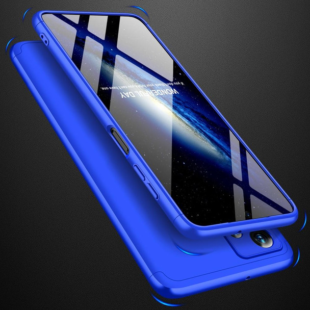 Samsung Galaxy A13 4G GKK Three Stage Splicing Full Coverage PC Phone Case(Blue)