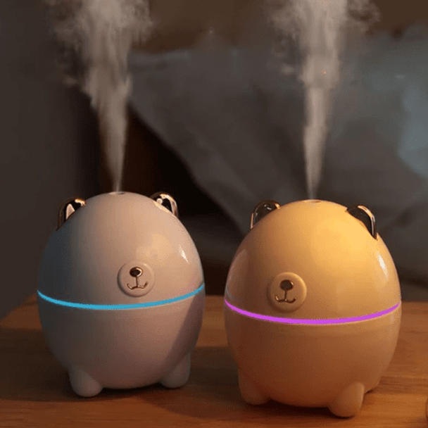 USB Bear Pattern Humidifier with Nightlight