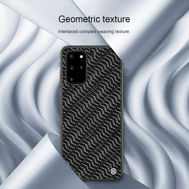 Galaxy S20+ / Galaxy S20+ 5G NILLKIN Glorious Series TPU + PC 3D Geometric Texture Reflective Mobile Phone Protective Case(Thunderbolt Texture)