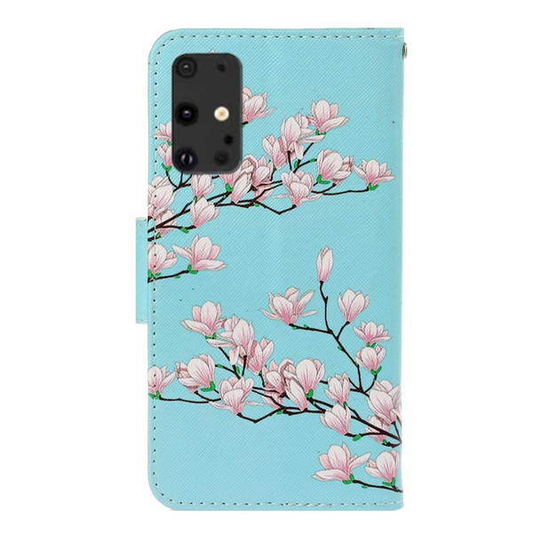 Galaxy S20+ 3D Colored Drawing Horizontal Flip PU Leather Case with Holder & Card Slots & Wallet(Magnolia)