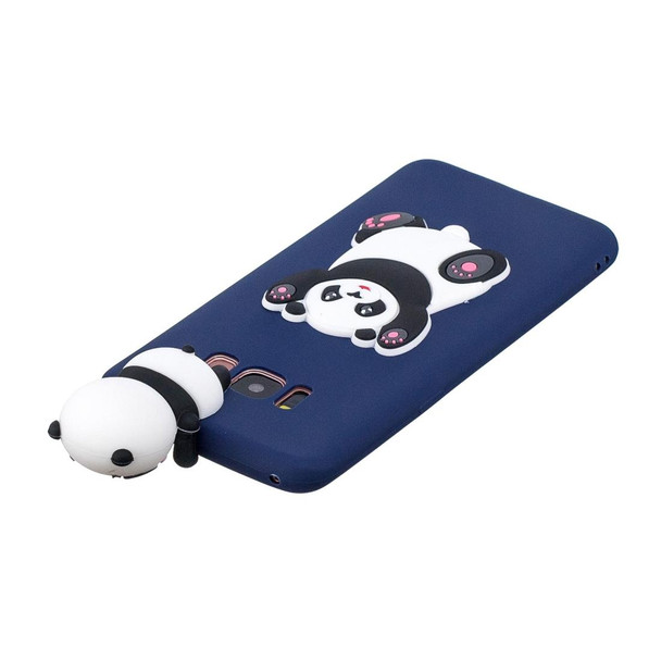 Galaxy S8+ 3D Cartoon Pattern Shockproof TPU Protective Case(Panda)