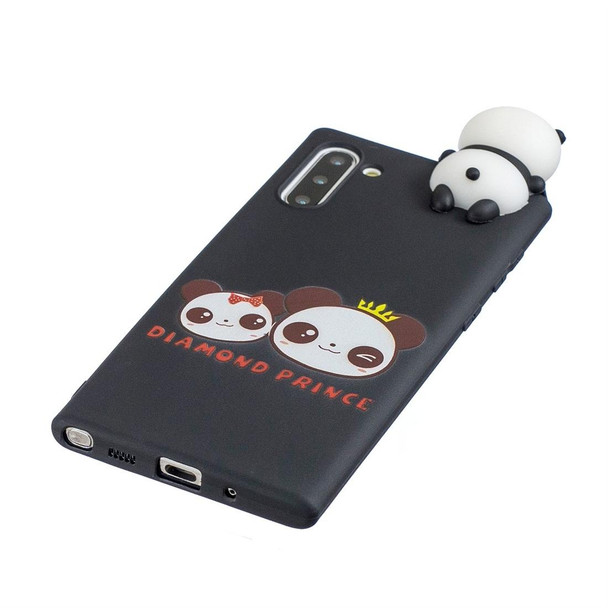 Galaxy Note 10 Shockproof Cartoon TPU Protective Case(Two Pandas)