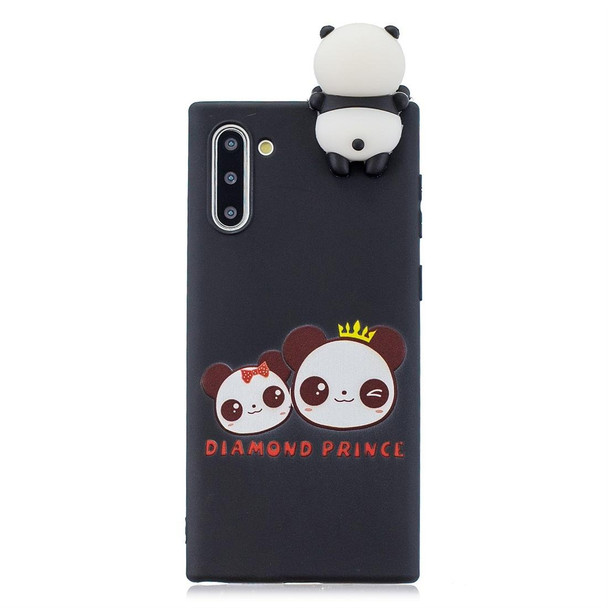 Galaxy Note 10 Shockproof Cartoon TPU Protective Case(Two Pandas)