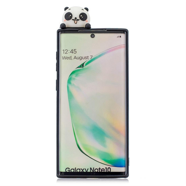 Galaxy Note 10 Shockproof Cartoon TPU Protective Case(Three Pandas)