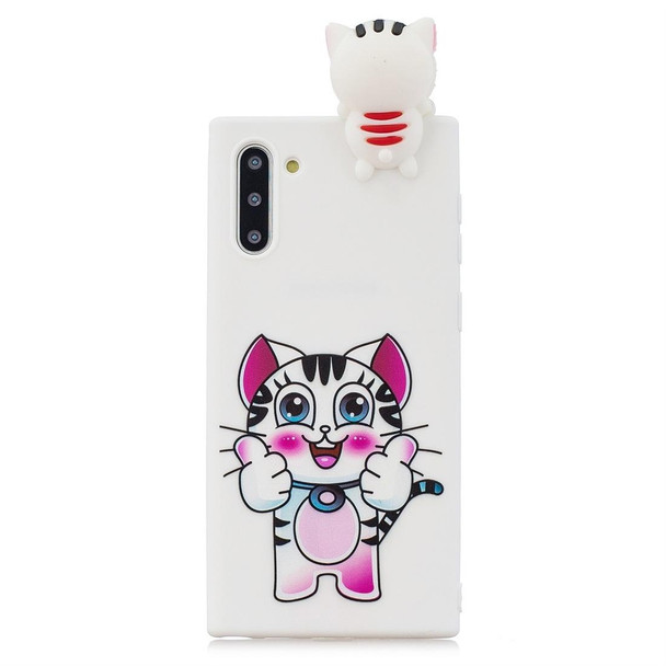 Galaxy Note 10 Shockproof Cartoon TPU Protective Case(Cat)