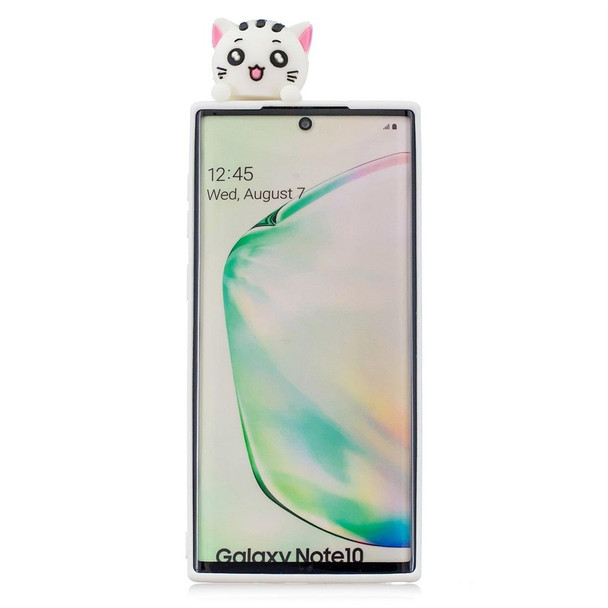 Galaxy Note 10 Shockproof Cartoon TPU Protective Case(Cat)