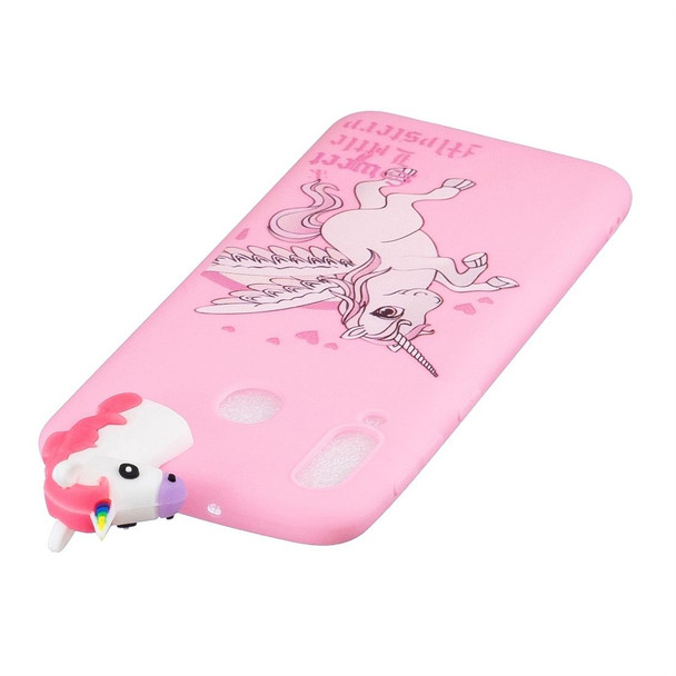 Galaxy A30 Shockproof Cartoon TPU Protective Case(Unicorn)