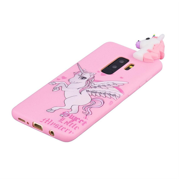 Galaxy S9+ Shockproof Cartoon TPU Protective Case(Unicorn)