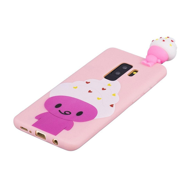 Galaxy S9+ Shockproof Cartoon TPU Protective Case(Ice Cream)