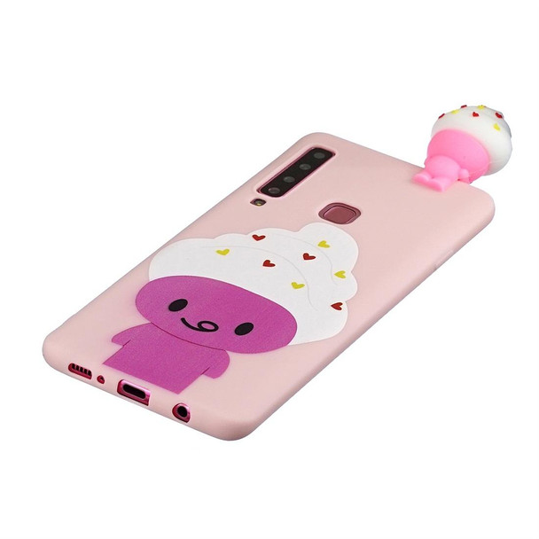 Galaxy A9 (2018) Shockproof Cartoon TPU Protective Case(Ice Cream)