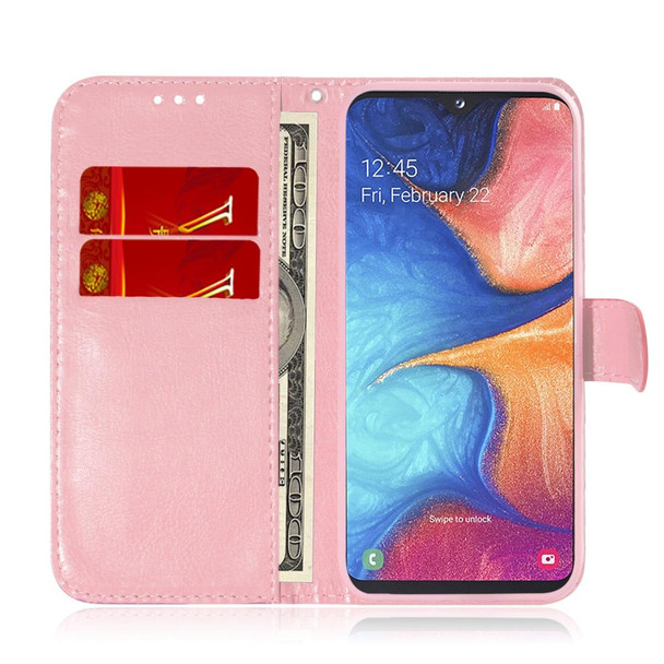 Galaxy M30s Colored Drawing Pattern Colorful Magnetic Buckle Horizontal Flip PU Leather Case with Holder & Card Slots & Wallet & Lanyard(Fox)