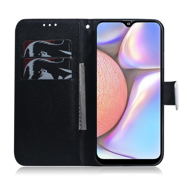 Galaxy A10s Painting Pattern Coloured Drawing Horizontal Flip Leather Case with Holder & Card Slots & Wallet(Anger)