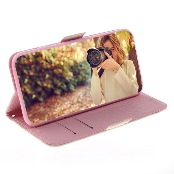 3D Colored Drawing Horizontal Flip Leatherette Case, with Holder & Card Slot & Wallet - Galaxy Note 10 Plus(High-Heeled)