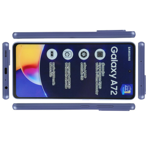 Color Screen Non-Working Fake Dummy Display Model for Samsung Galaxy A72 5G(Purple)