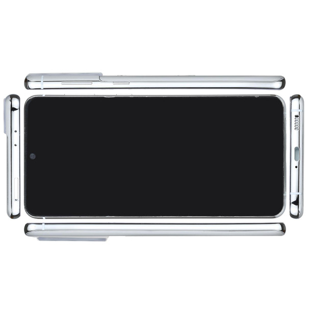 Black Screen Non-Working Fake Dummy Display Model for Samsung Galaxy S21+ 5G(Silver)