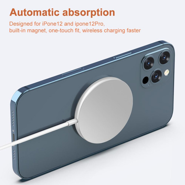 M1 Aluminum Alloy Magnetic Positioning Wireless Charger