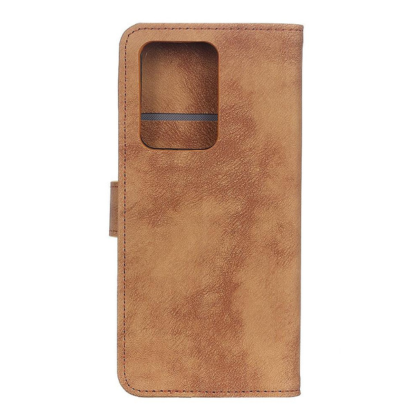 Samsung Galaxy Note20 Ultra Antelope Texture Magnetic Buckle Horizontal Flip PU Leather Case with Card Slots & Wallet & Holder(Brown)