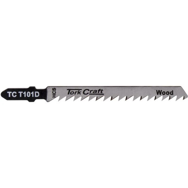 T-SHANK JIGSAW BLADE FOR WOOD 4MM 6TPI 100MM 2PC