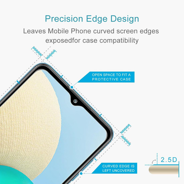 Samsung Galaxy A02 0.26mm 9H Surface Hardness 2.5D Explosion-proof Tempered Glass Non-full Screen Film