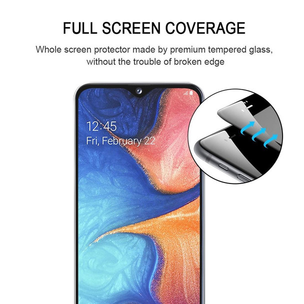 25 PCS Full Glue Full Cover Screen Protector Tempered Glass film for Galaxy J6+ & J4+