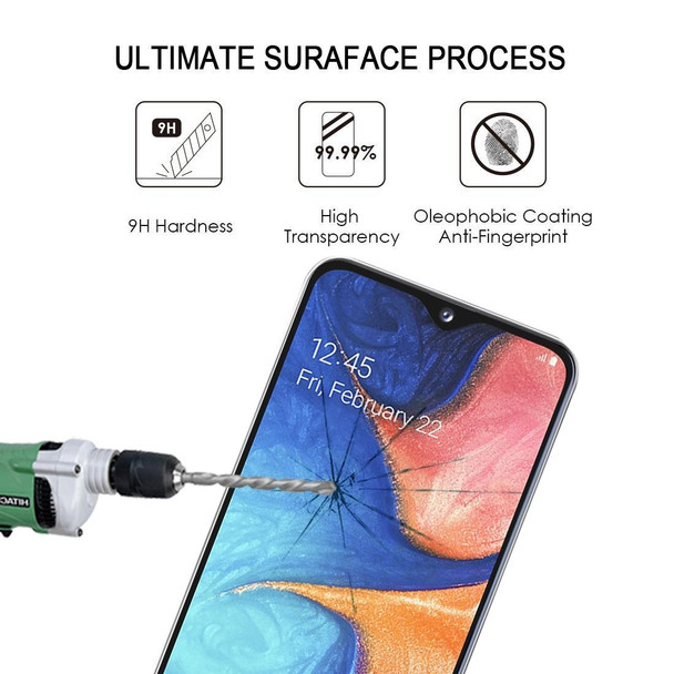 25 PCS Full Glue Full Cover Screen Protector Tempered Glass film for Galaxy J6+ & J4+