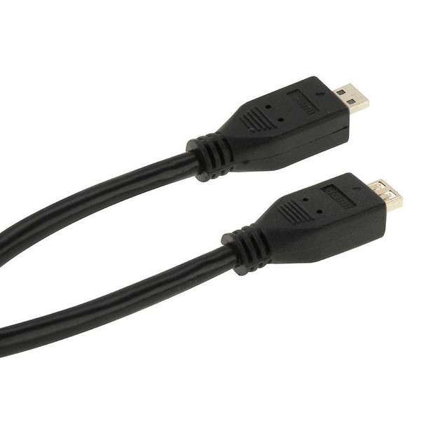 30cm Micro HDMI (Type-D) Male to Micro HDMI (Type-D) Female Adapter Cable