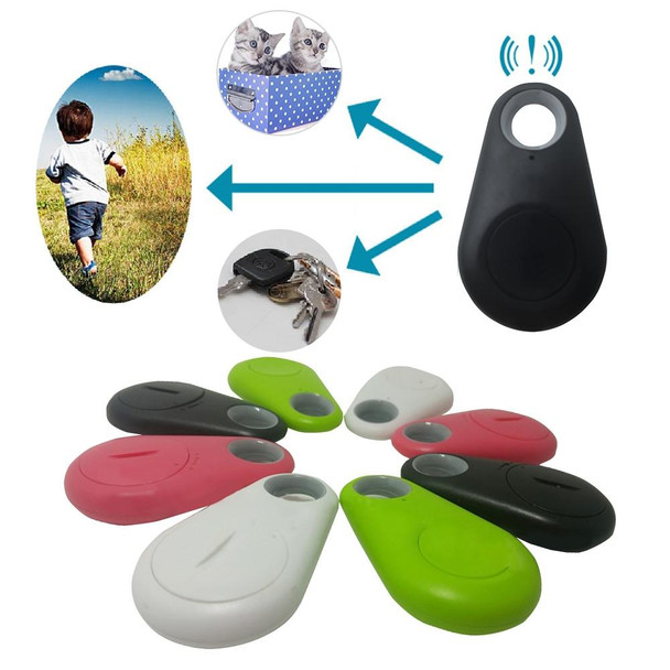 2 PCS Pets Smart Mini GPS Tracker With Battery Anti-Lost Waterproof Bluetooth Tracer Keys Wallet Bag Kids Trackers Finder Equipments(Green)